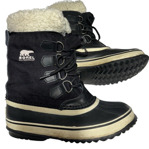 Sorel Insulated Winter Snow Boots Faux Fur Liners Footwear Woman Lady Si…